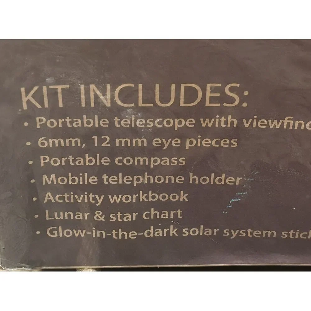 Qurious Space Kid's Explorer Telescope Gift‎ Kit Eco Carry Case 1750 NEW